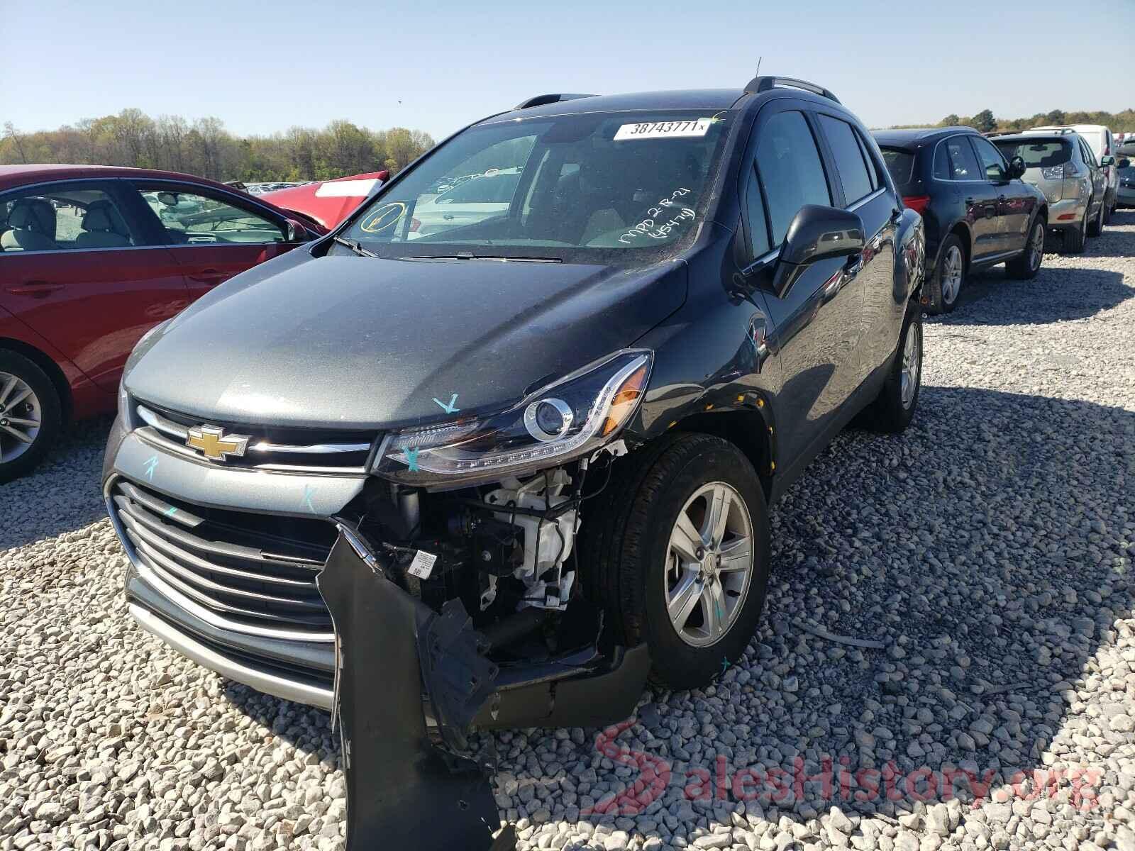 KL7CJLSBXHB239286 2017 CHEVROLET TRAX