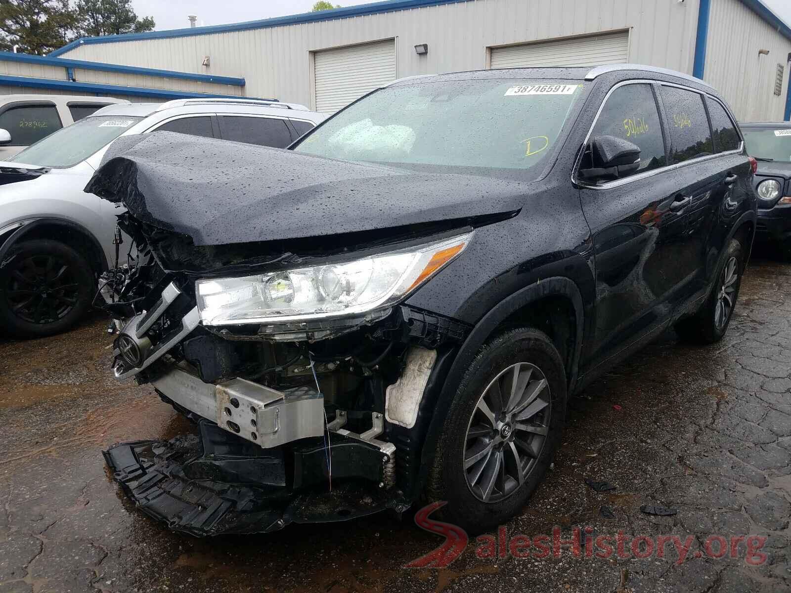 5TDKZRFH4HS206494 2017 TOYOTA HIGHLANDER