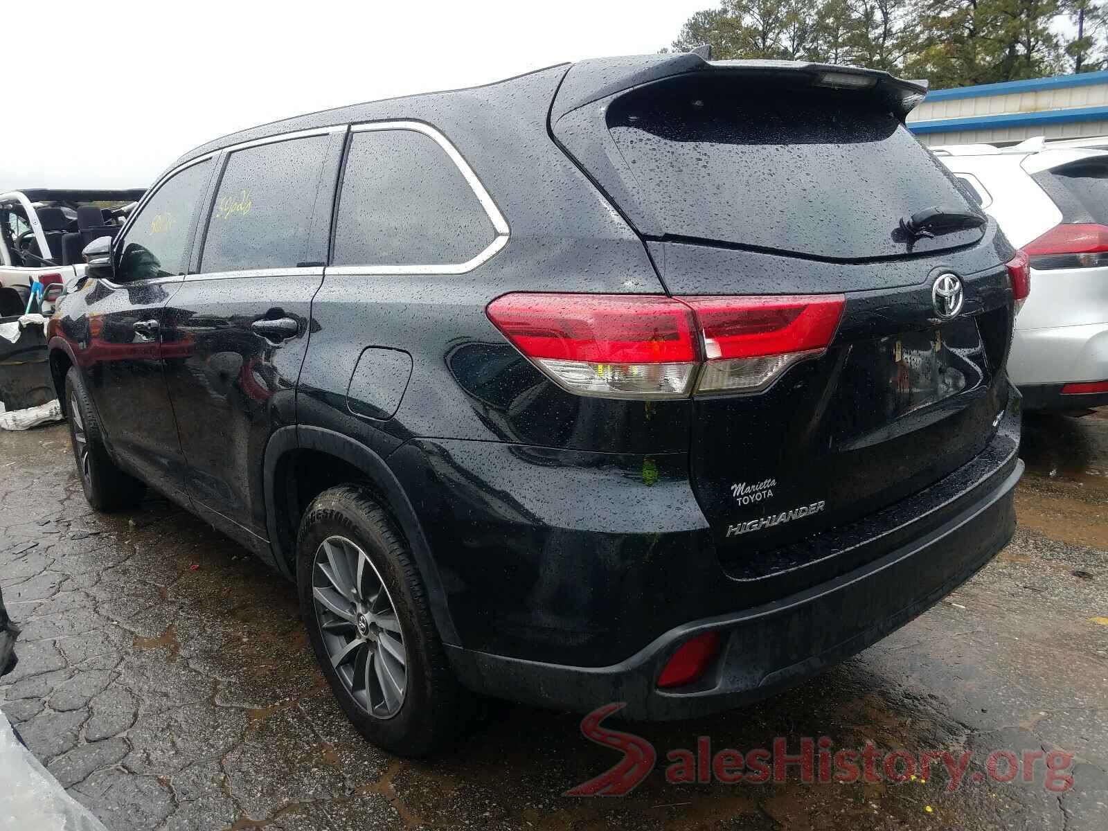 5TDKZRFH4HS206494 2017 TOYOTA HIGHLANDER