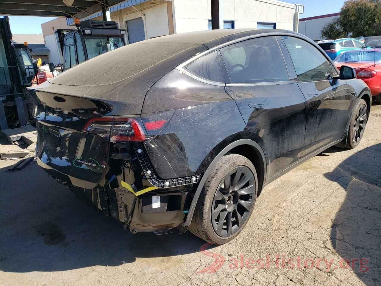 5YJYGDEE7MF229812 2021 TESLA MODEL Y