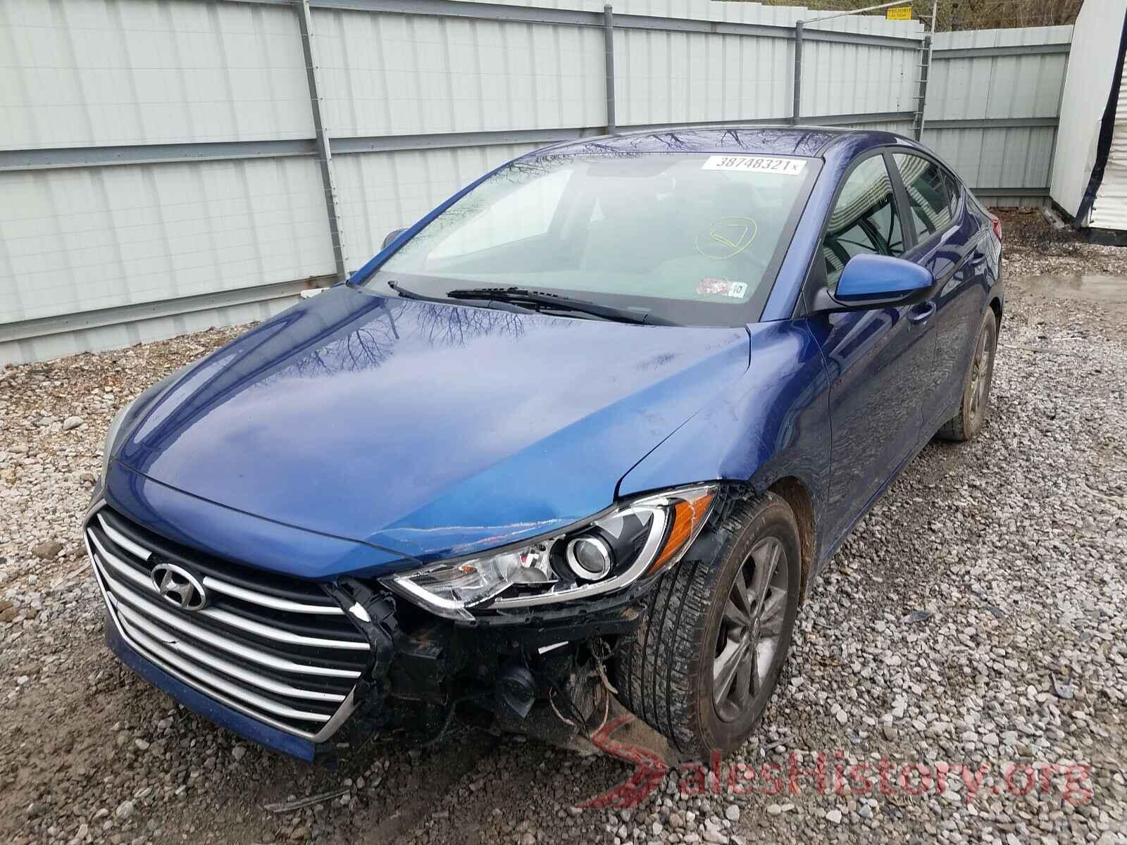 5NPD84LF4HH017139 2017 HYUNDAI ELANTRA