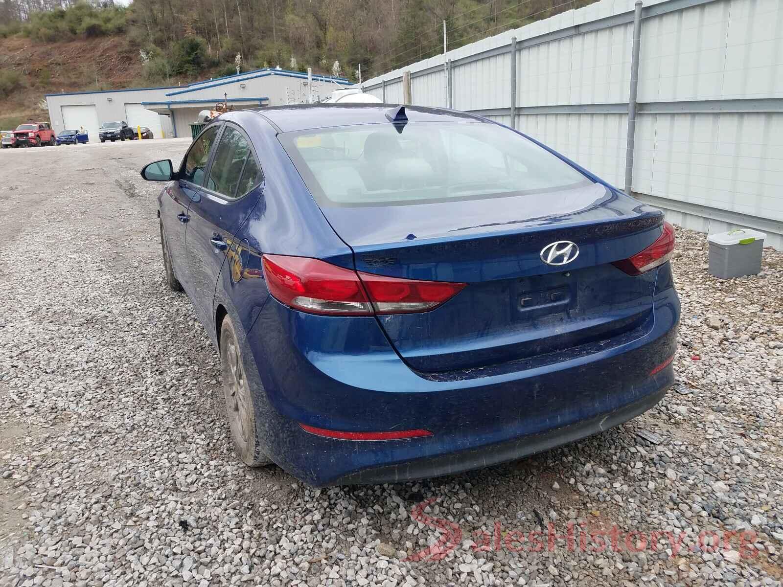 5NPD84LF4HH017139 2017 HYUNDAI ELANTRA