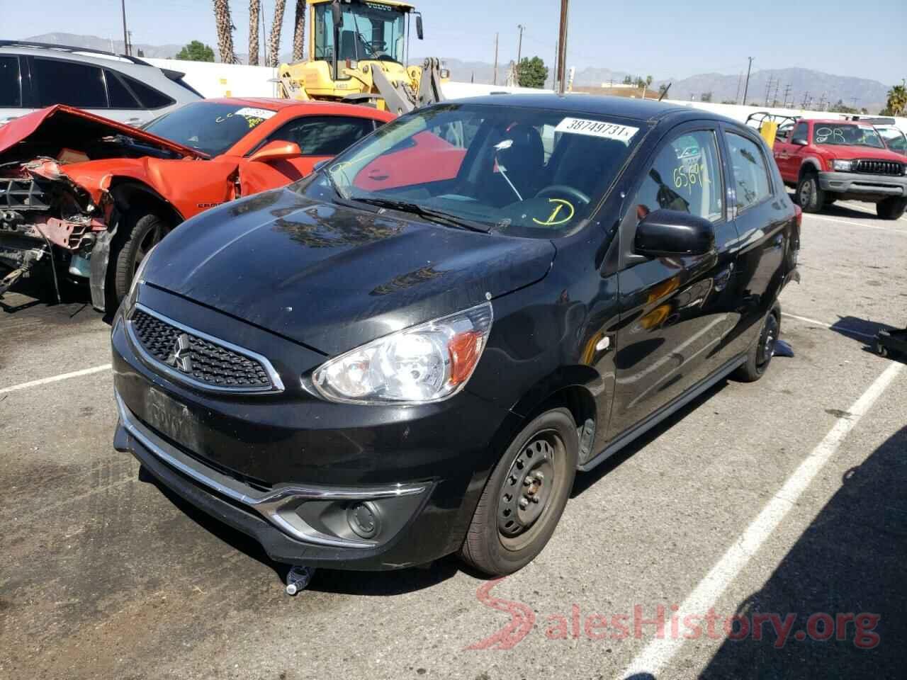 ML32A3HJ4JH009441 2018 MITSUBISHI MIRAGE