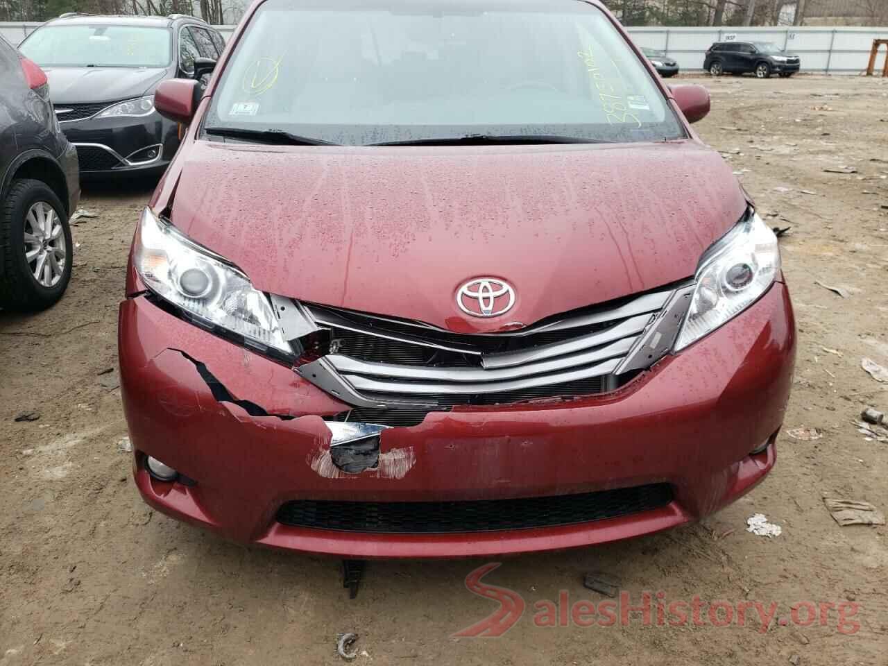 5TDDK3DC6GS139137 2016 TOYOTA SIENNA