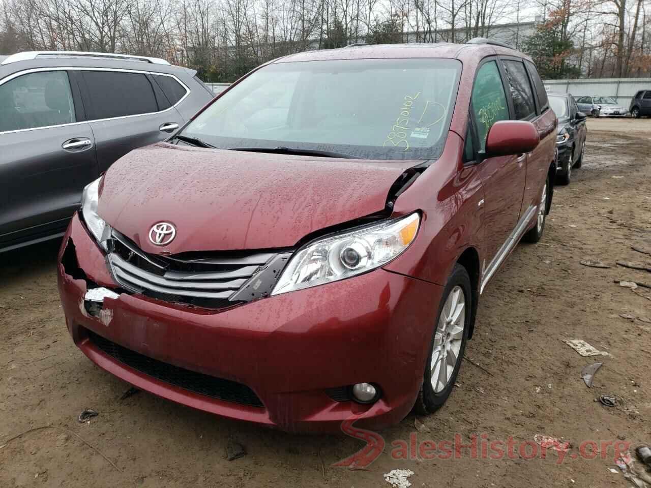 5TDDK3DC6GS139137 2016 TOYOTA SIENNA