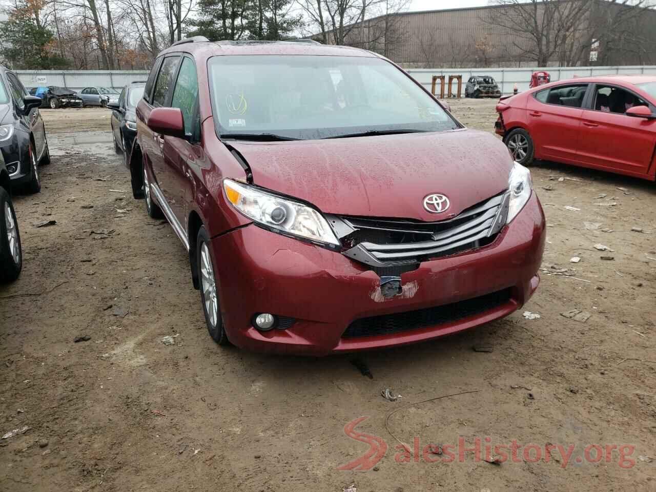 5TDDK3DC6GS139137 2016 TOYOTA SIENNA