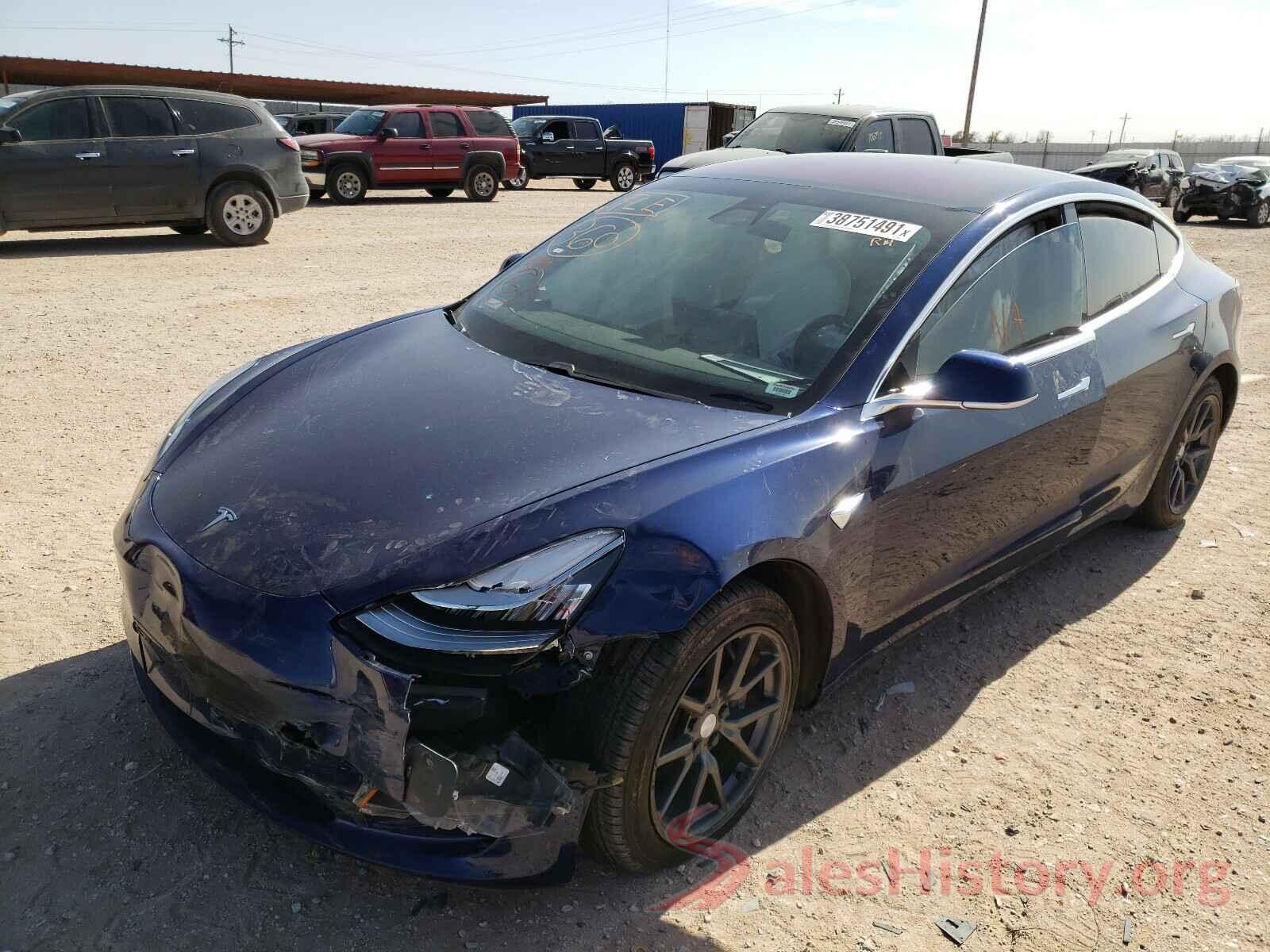 5YJ3E1EA3JF168353 2018 TESLA MODEL 3