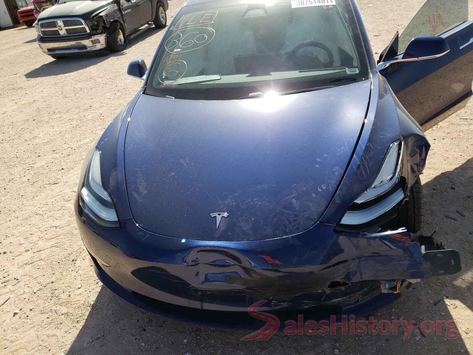 5YJ3E1EA3JF168353 2018 TESLA MODEL 3