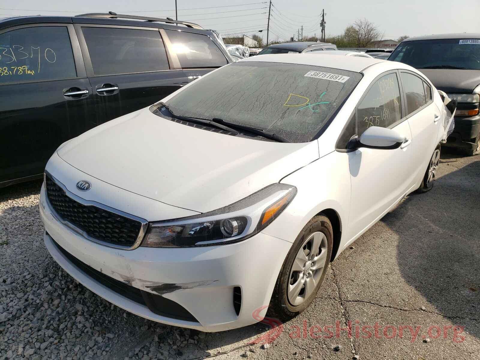 3KPFL4A76HE103284 2017 KIA FORTE