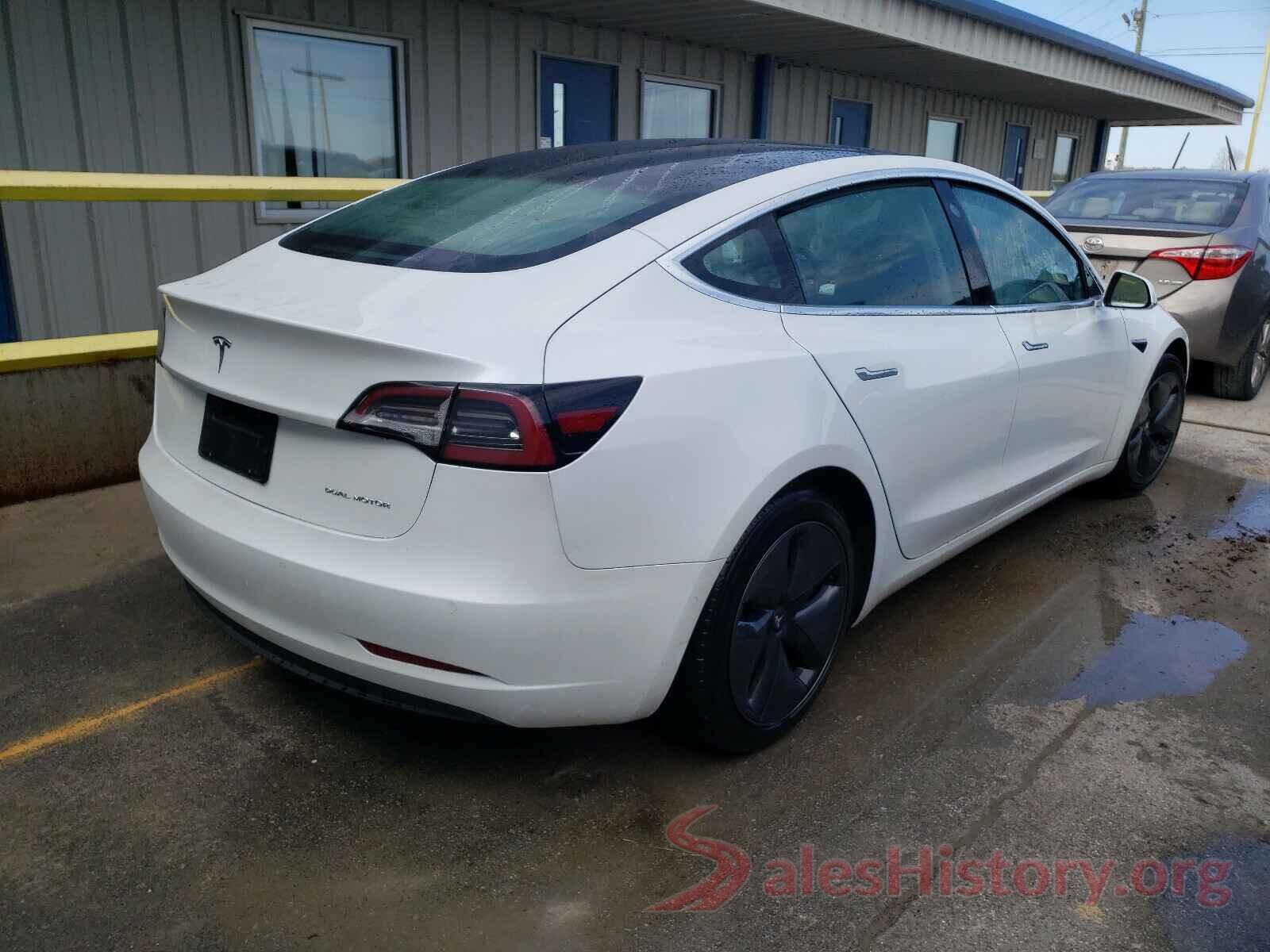 5YJ3E1EB1KF513129 2019 TESLA MODEL 3