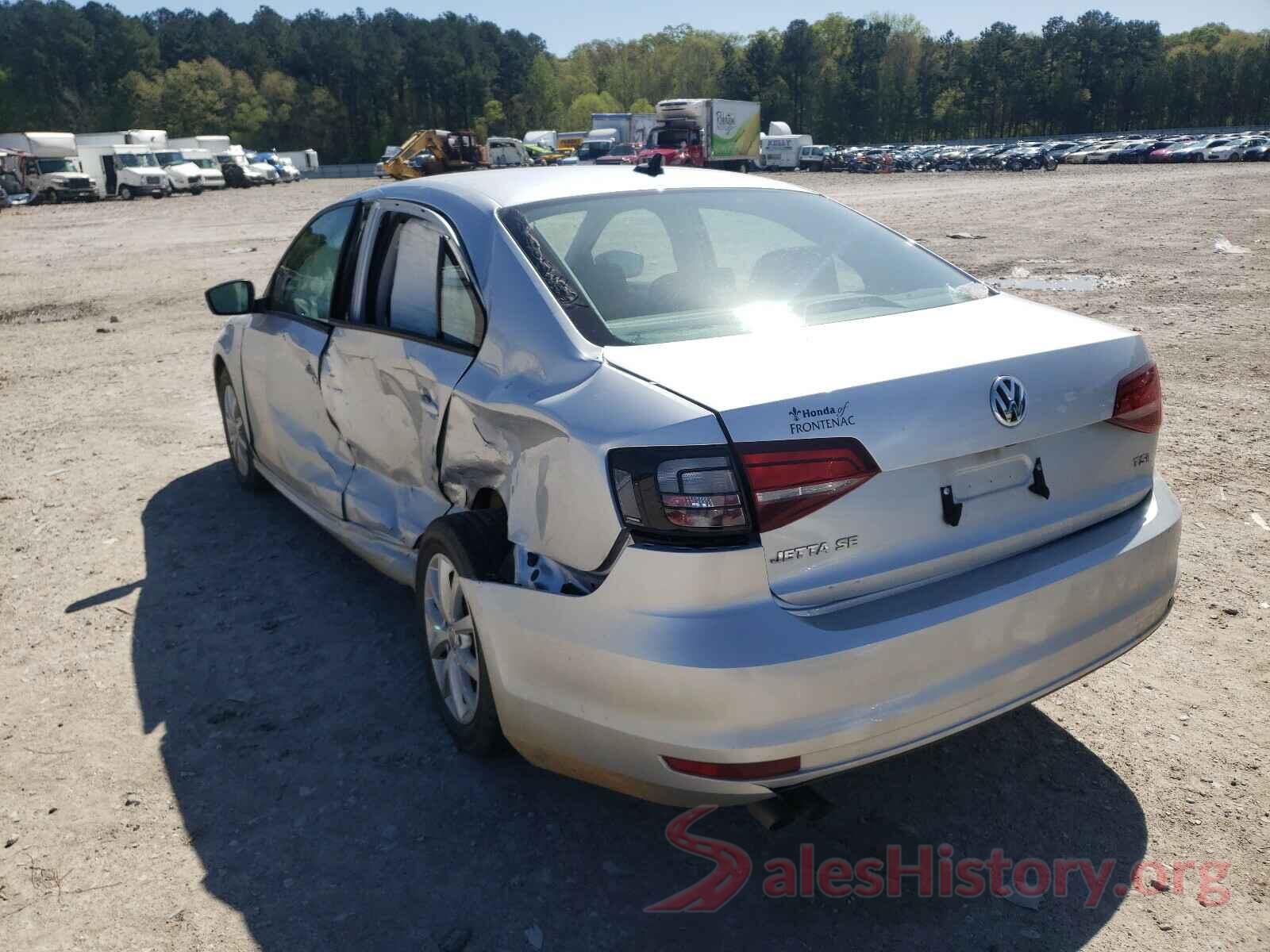 3VWD67AJ9GM253127 2016 VOLKSWAGEN JETTA