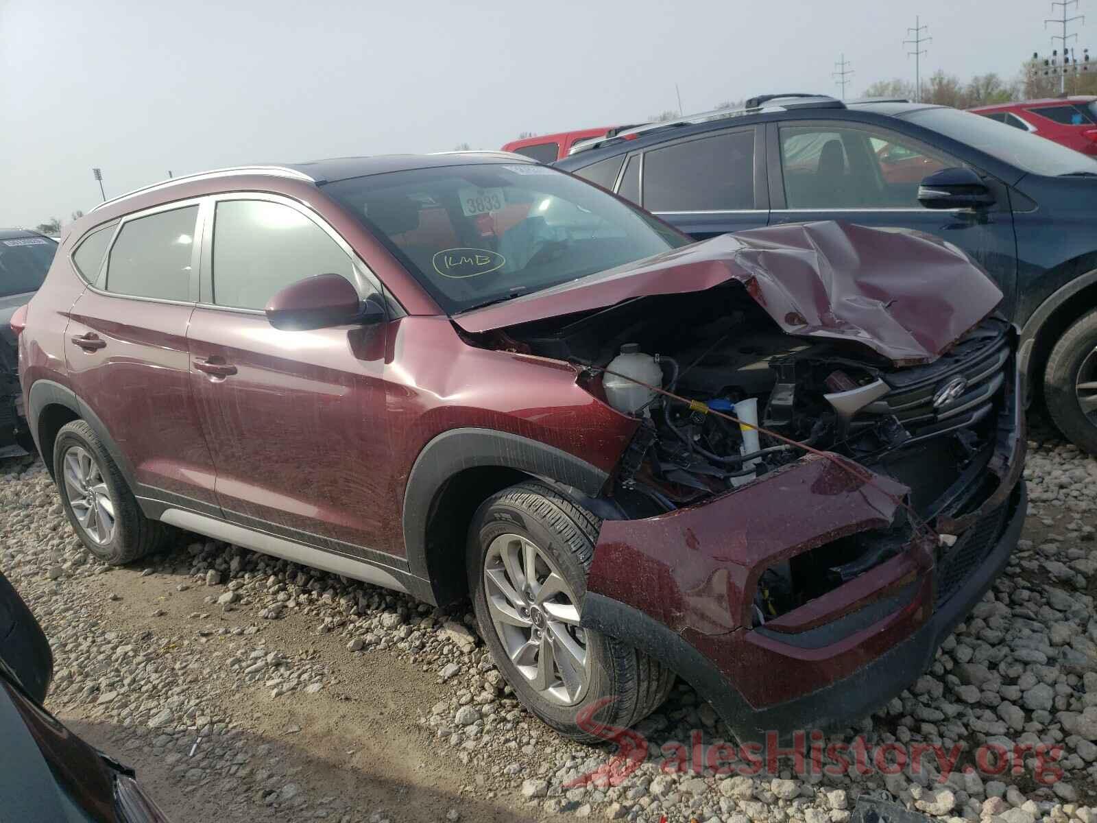 KM8J33A4XJU618866 2018 HYUNDAI TUCSON