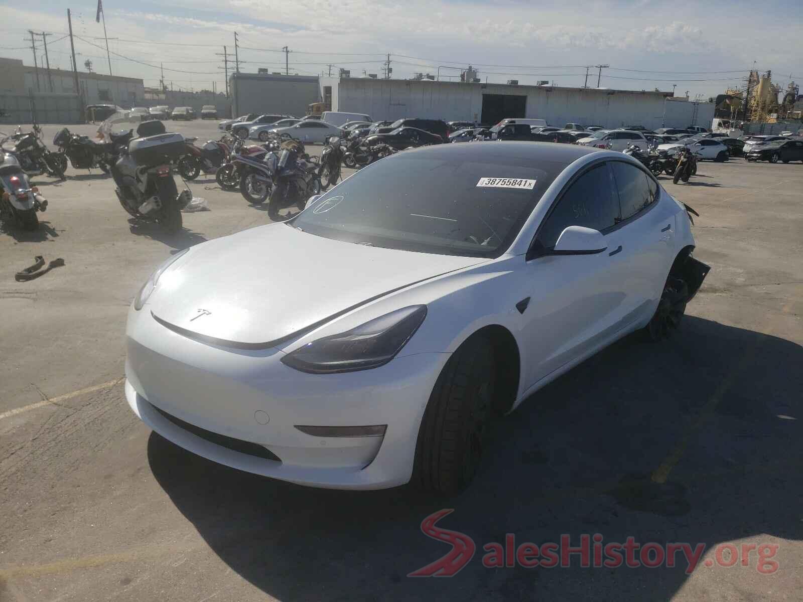 5YJ3E1EC1MF876266 2021 TESLA MODEL 3