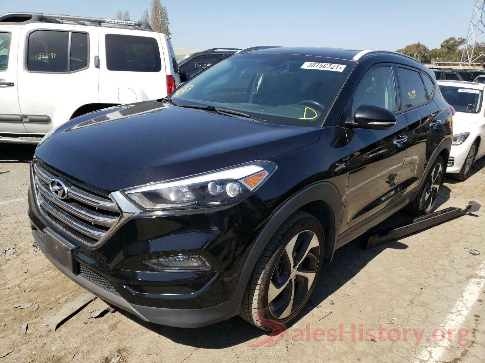 KM8J33A25GU167014 2016 HYUNDAI TUCSON