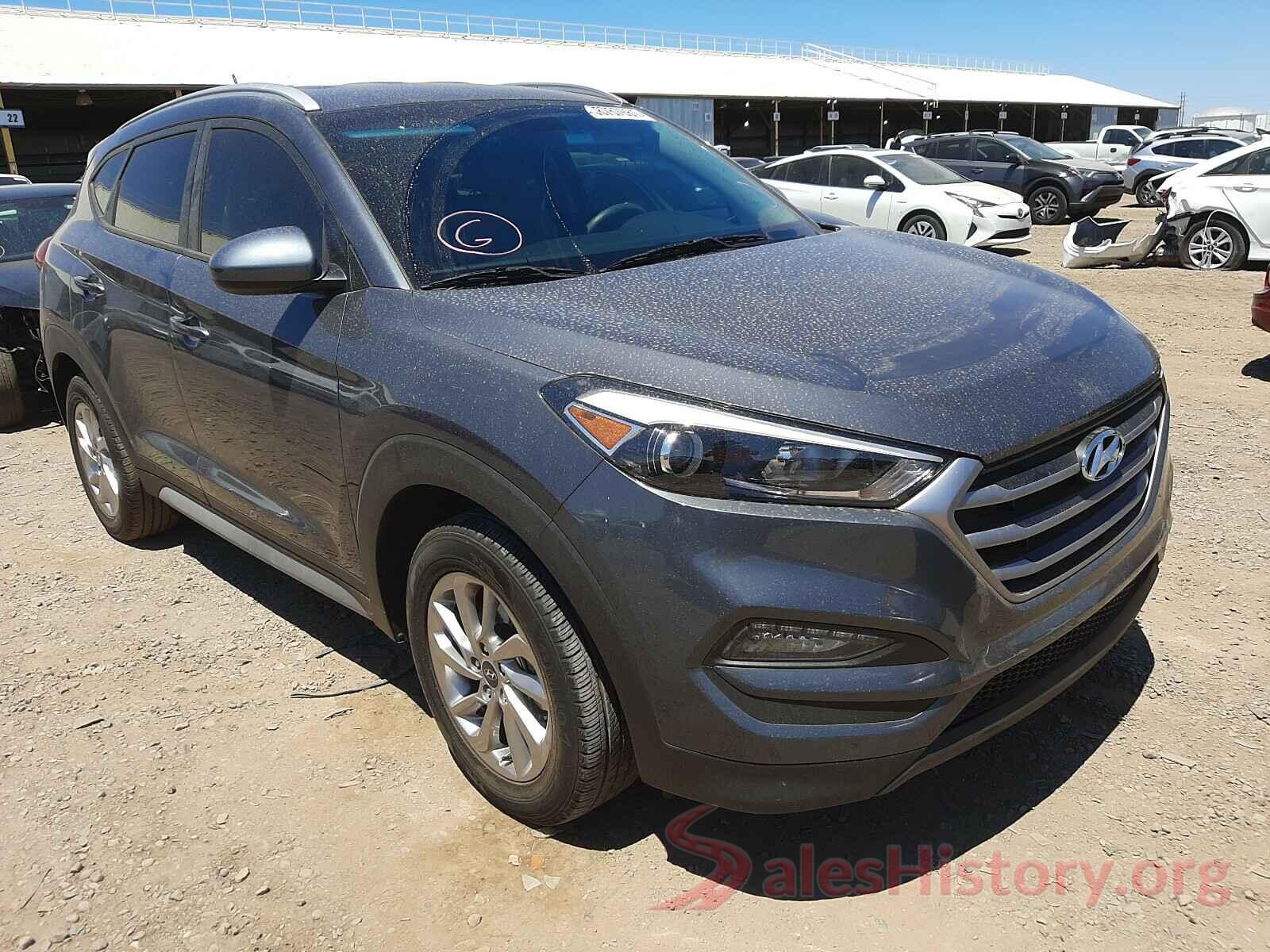 KM8J33A40HU530063 2017 HYUNDAI TUCSON