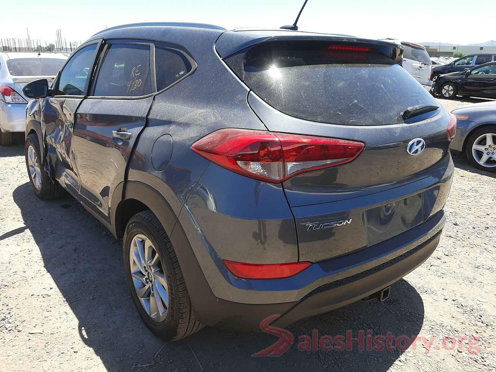 KM8J33A40HU530063 2017 HYUNDAI TUCSON