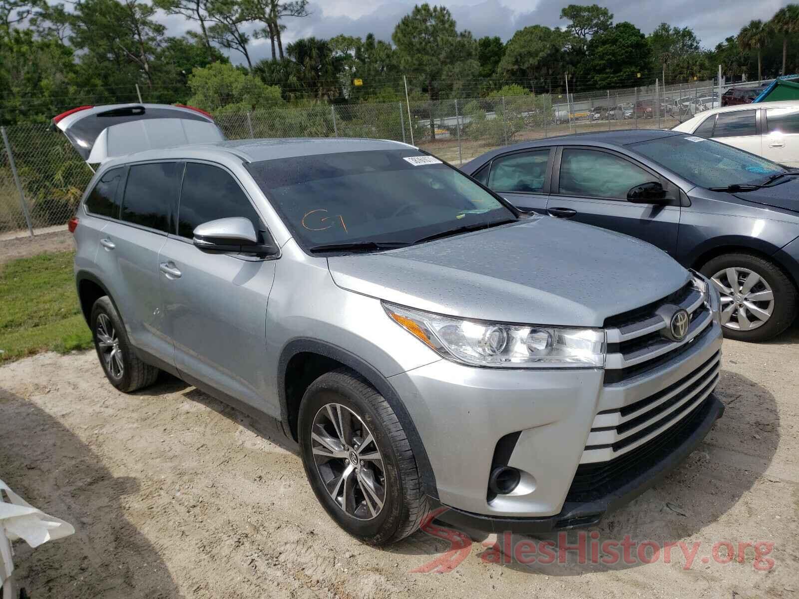 5TDZZRFH3KS342895 2019 TOYOTA HIGHLANDER