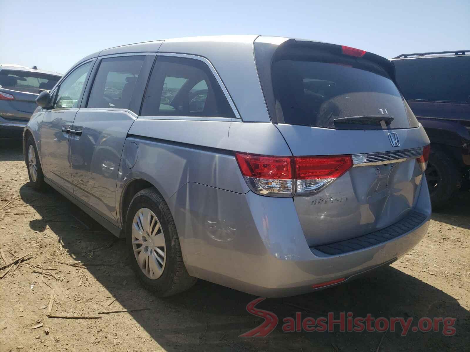 5FNRL5H29GB128637 2016 HONDA ODYSSEY