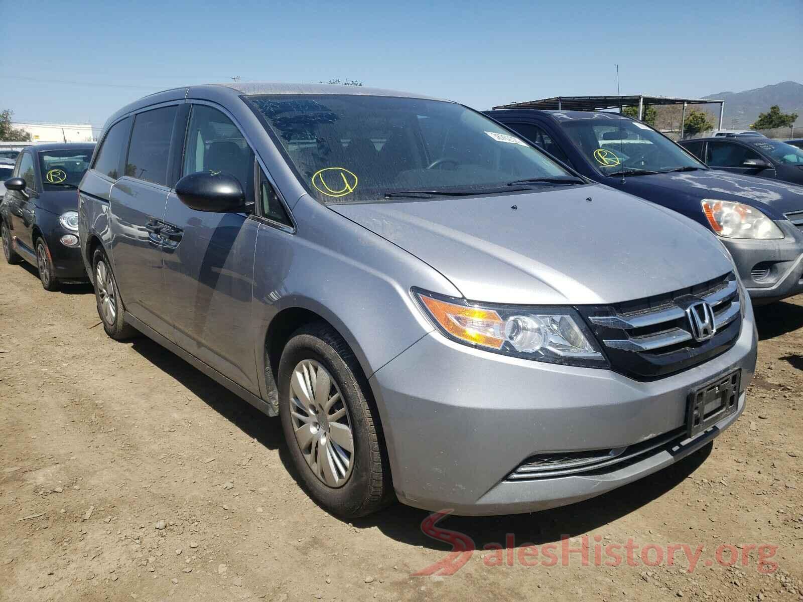 5FNRL5H29GB128637 2016 HONDA ODYSSEY