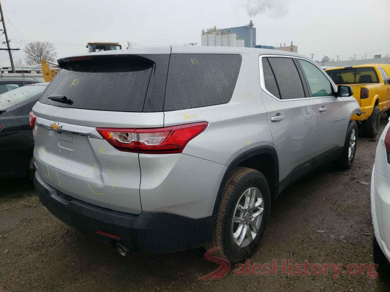 1GNERFKW9LJ218492 2020 CHEVROLET TRAVERSE