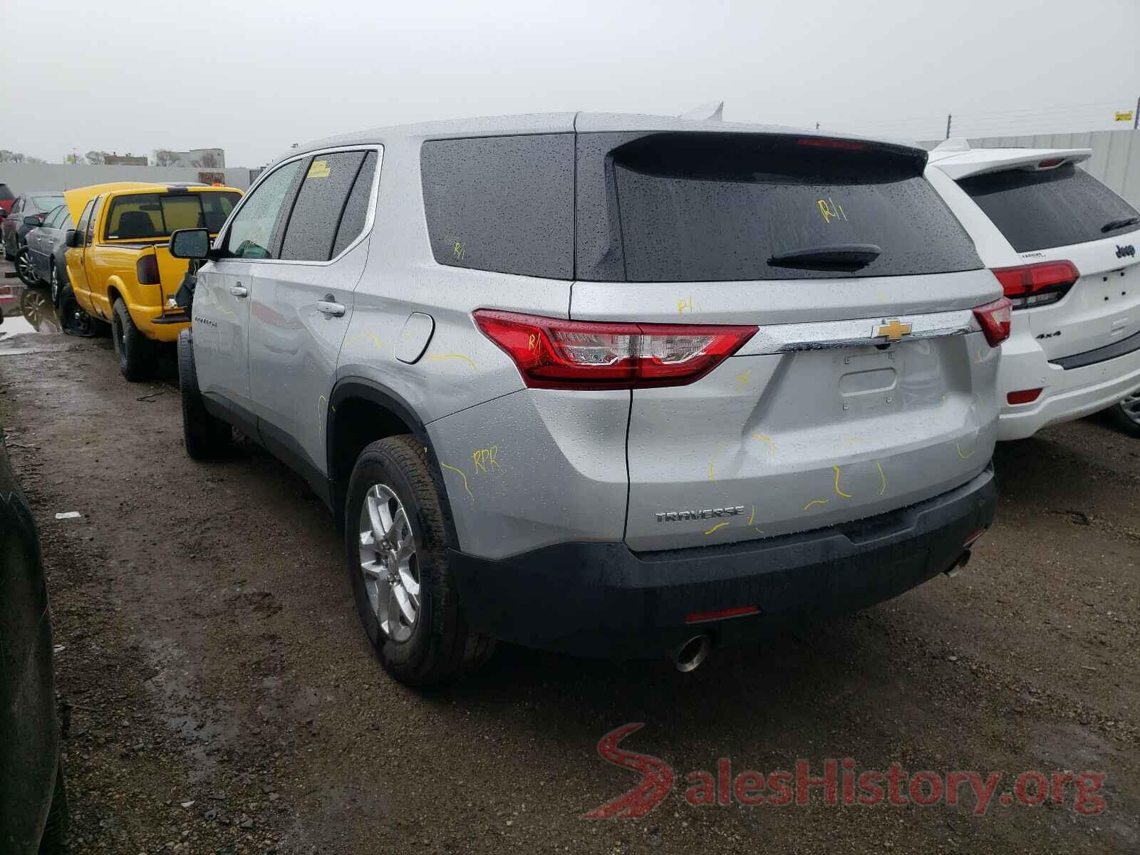 1GNERFKW9LJ218492 2020 CHEVROLET TRAVERSE