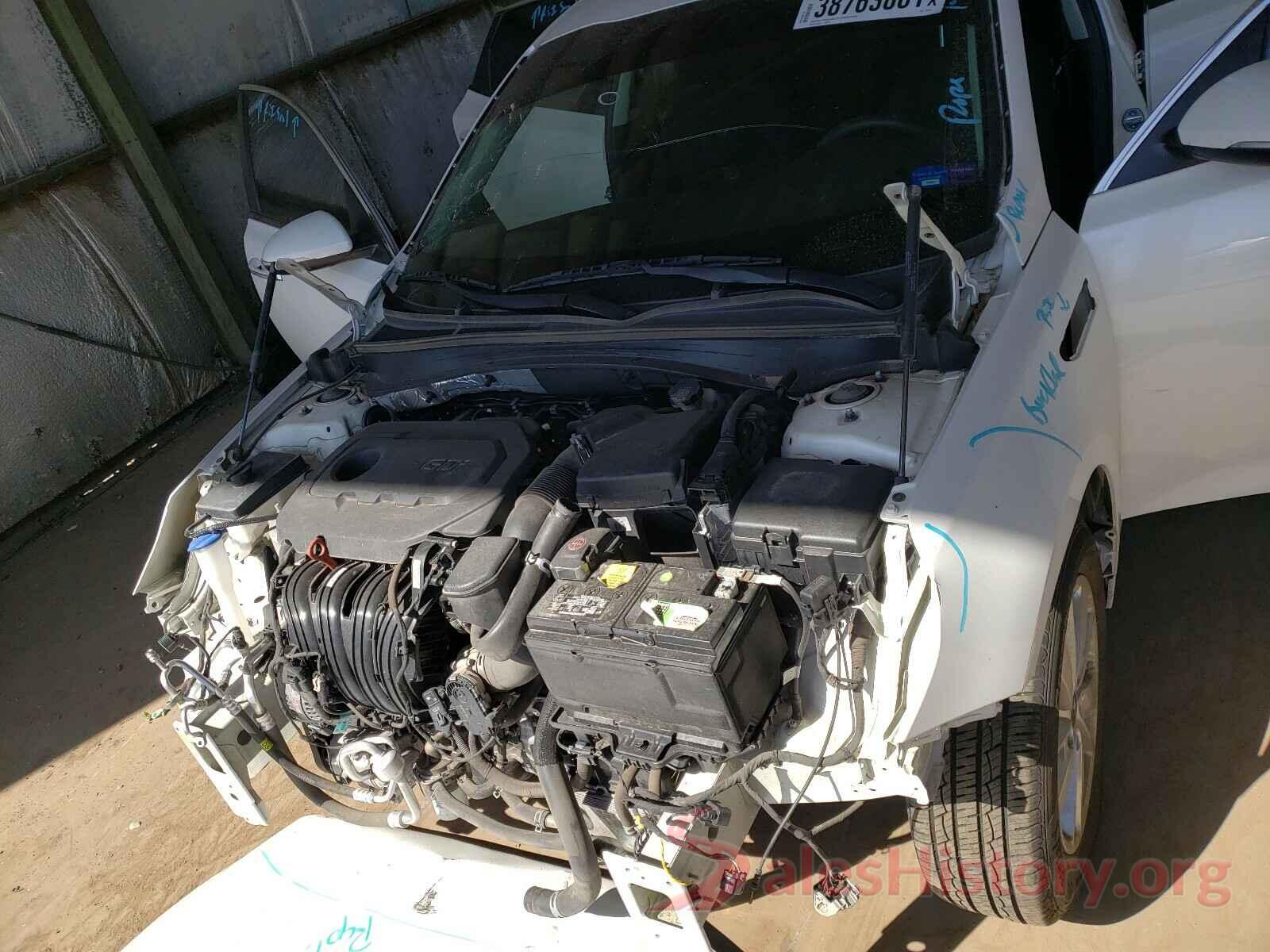 KNAGT4L39G5100661 2016 KIA OPTIMA