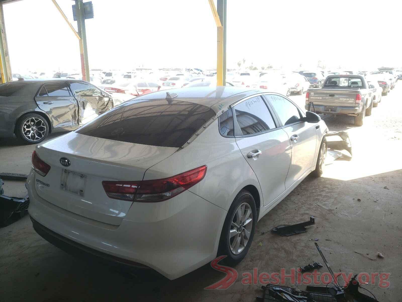 KNAGT4L39G5100661 2016 KIA OPTIMA