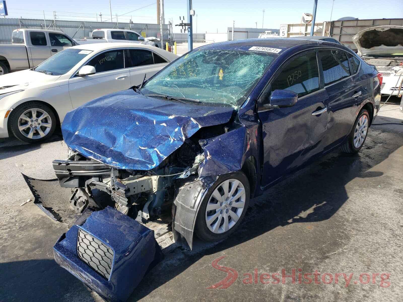 3N1AB7AP1KY405671 2019 NISSAN SENTRA