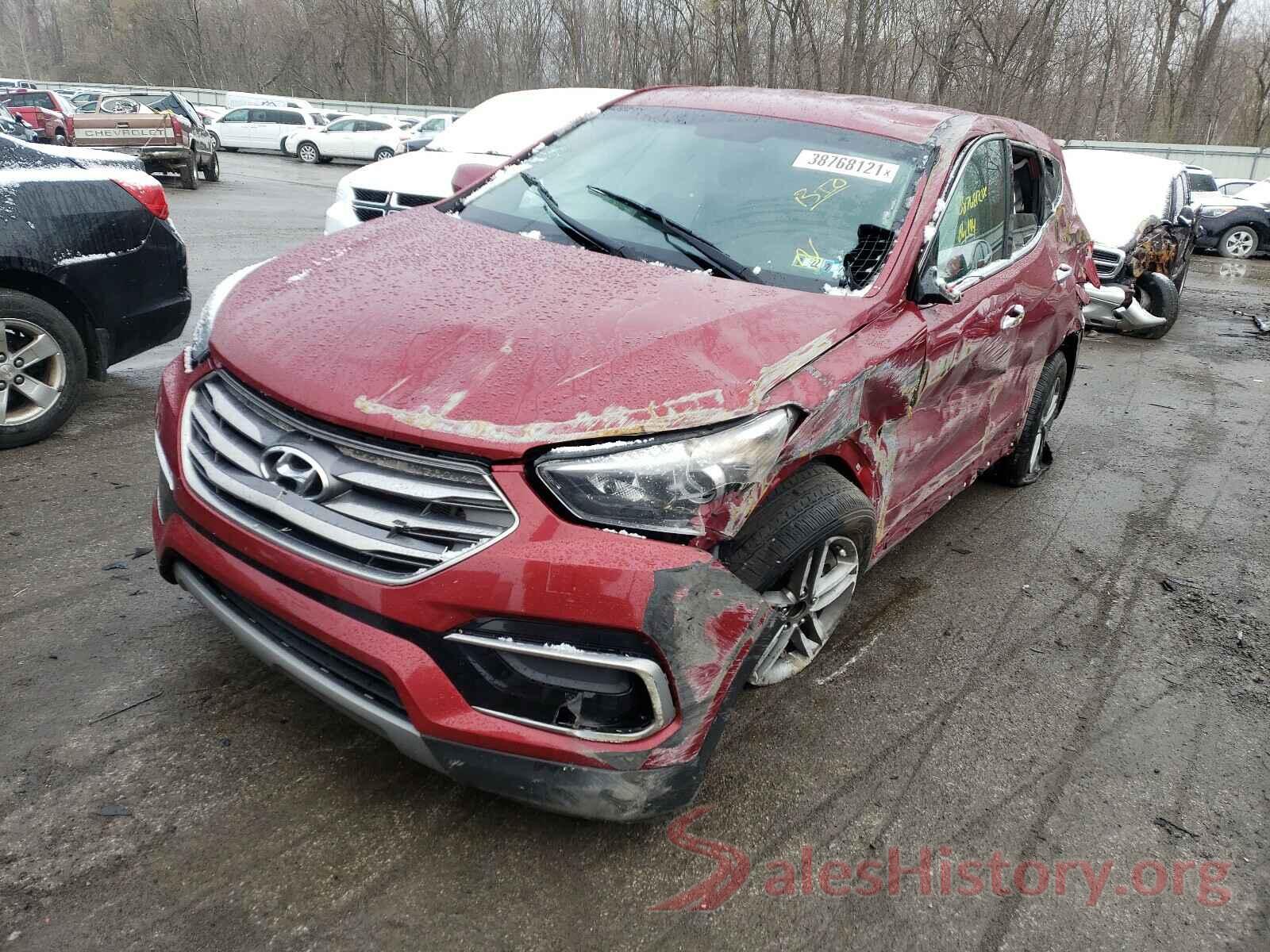 5XYZTDLB1HG383469 2017 HYUNDAI SANTA FE