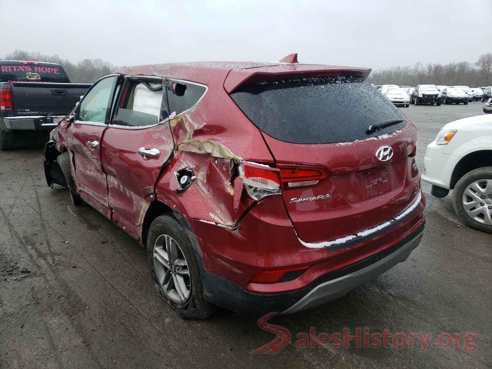 5XYZTDLB1HG383469 2017 HYUNDAI SANTA FE