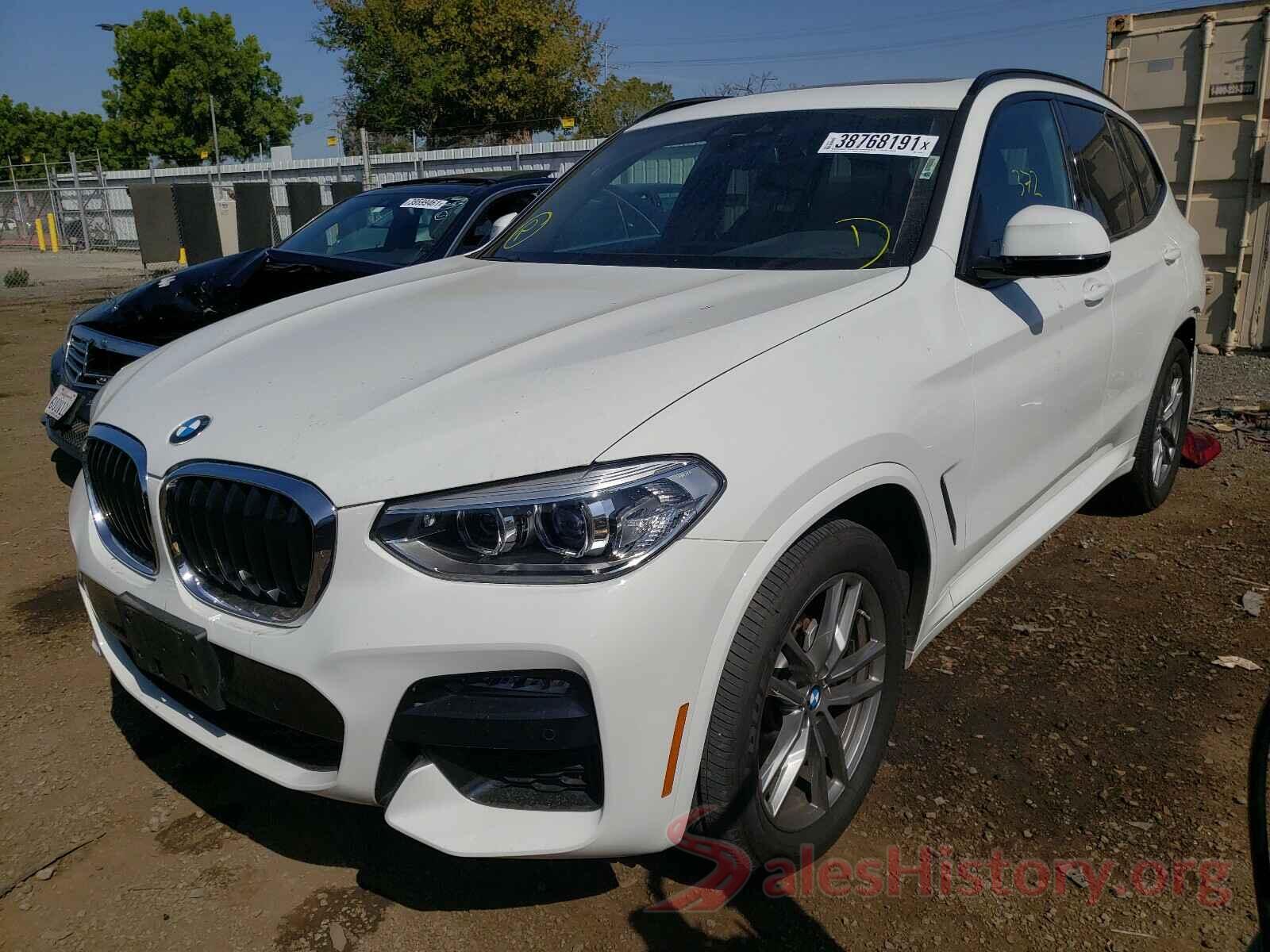 5UXTY3C00LLU70159 2020 BMW X3