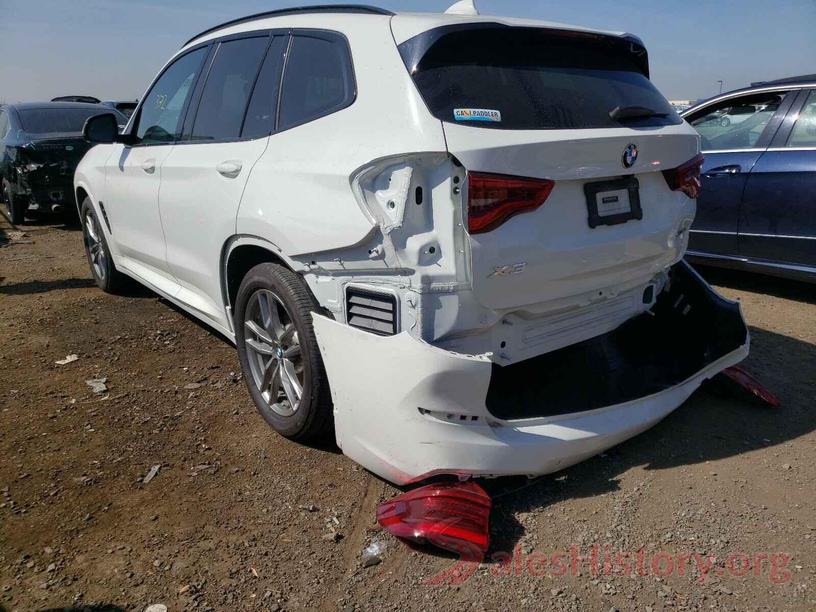 5UXTY3C00LLU70159 2020 BMW X3