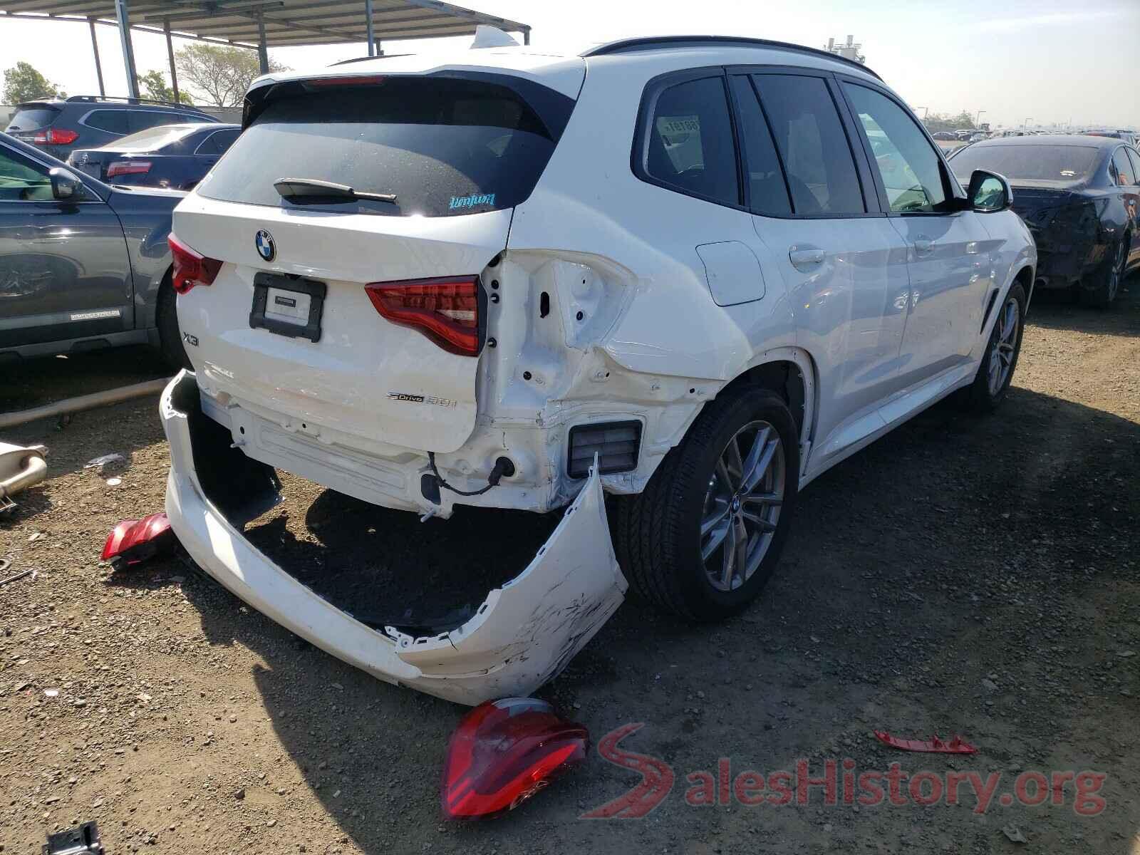 5UXTY3C00LLU70159 2020 BMW X3