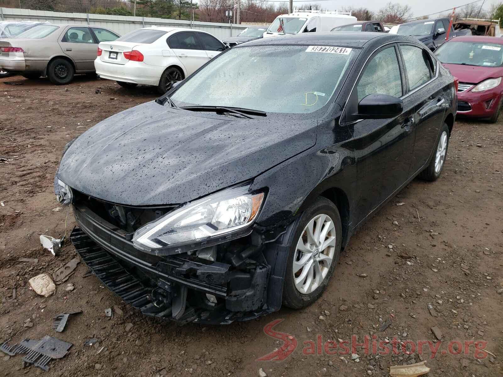 3N1AB7AP8KY261522 2019 NISSAN SENTRA