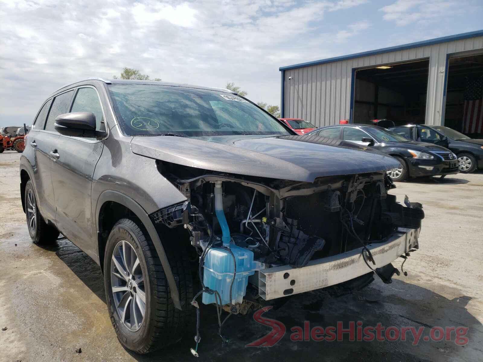 5TDJZRFHXHS510733 2017 TOYOTA HIGHLANDER