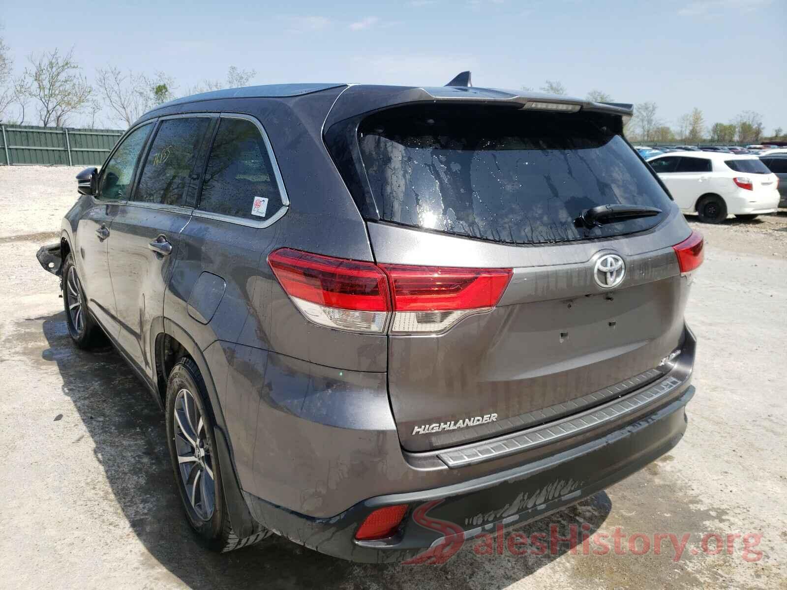 5TDJZRFHXHS510733 2017 TOYOTA HIGHLANDER