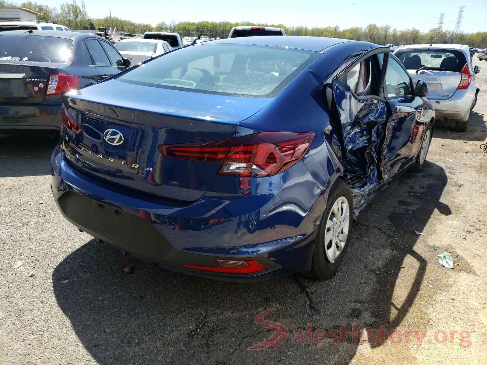 5NPD74LF6KH437740 2019 HYUNDAI ELANTRA