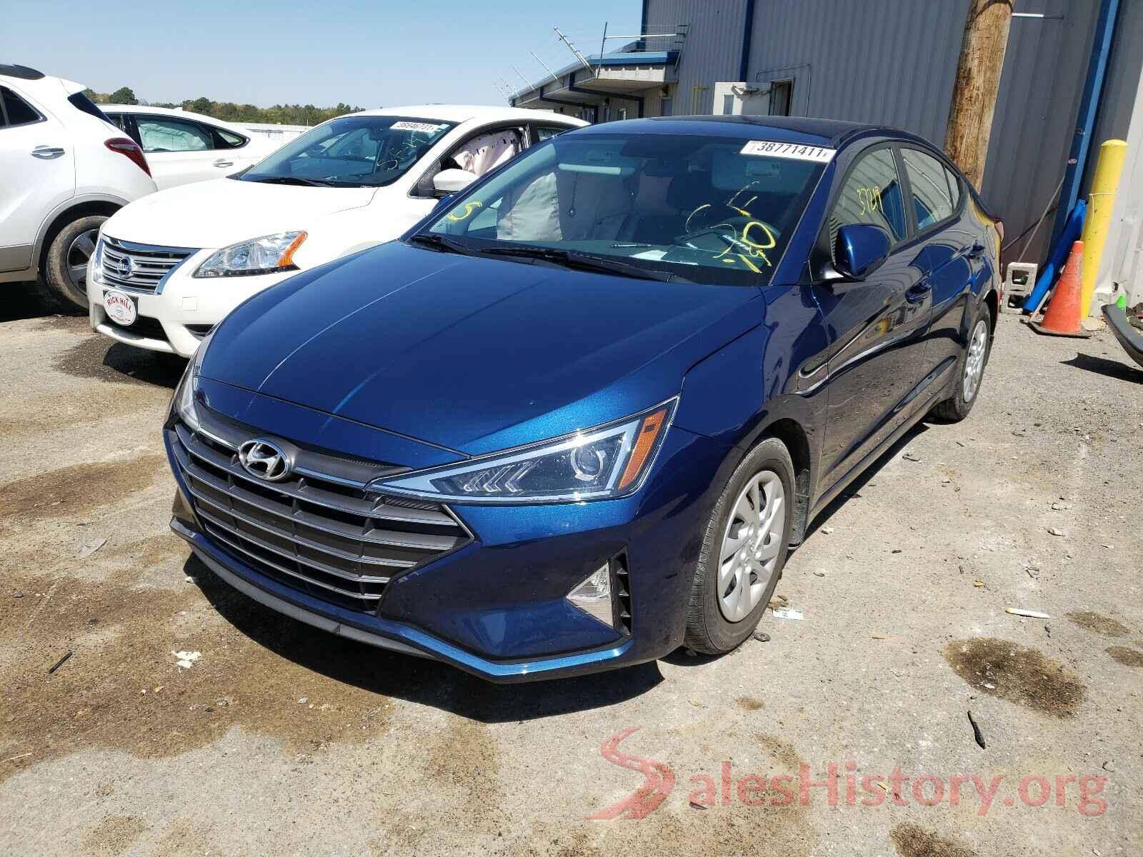 5NPD74LF6KH437740 2019 HYUNDAI ELANTRA