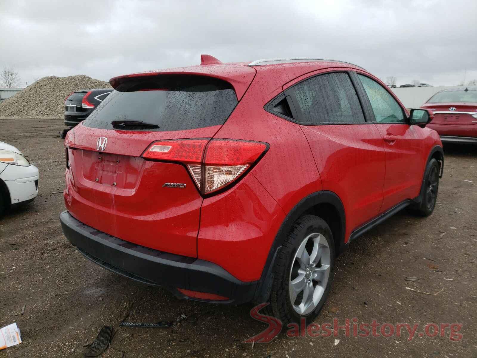 3CZRU6H76GM709789 2016 HONDA HR-V