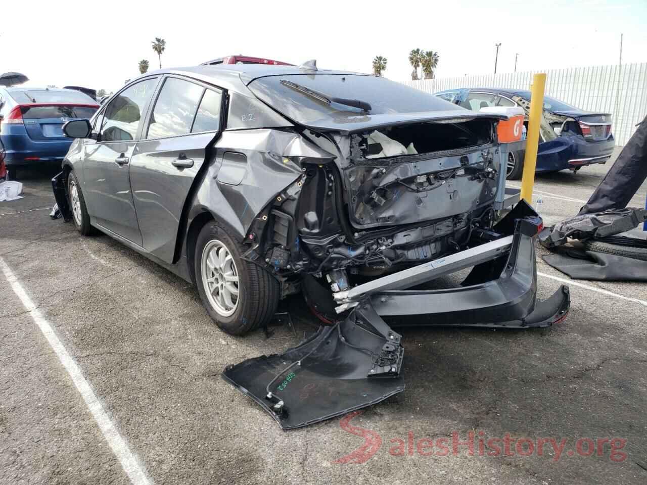 JTDKARFU8K3072053 2019 TOYOTA PRIUS