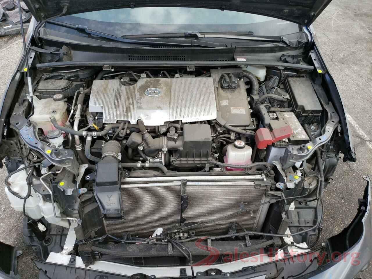 JTDKARFU8K3072053 2019 TOYOTA PRIUS