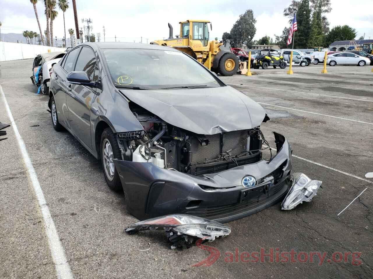 JTDKARFU8K3072053 2019 TOYOTA PRIUS