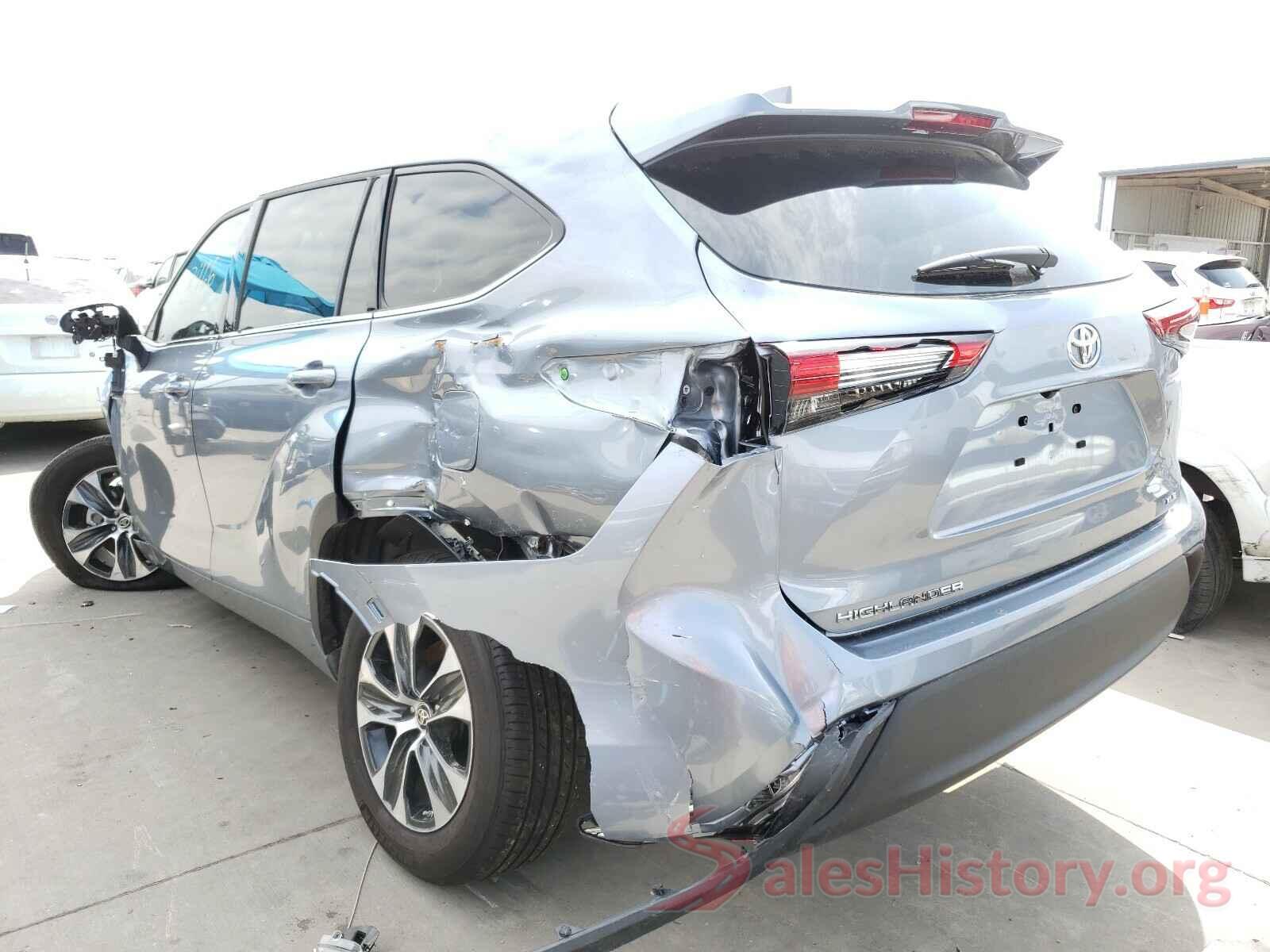 5TDGZRAH7MS033044 2021 TOYOTA HIGHLANDER