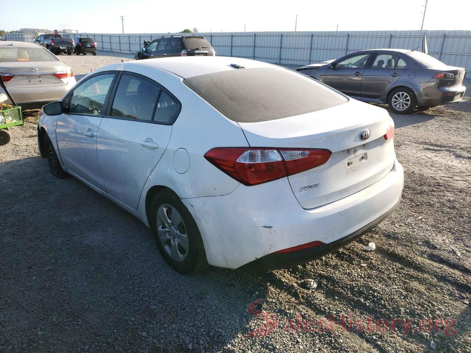 KNAFK4A6XG5591236 2016 KIA FORTE