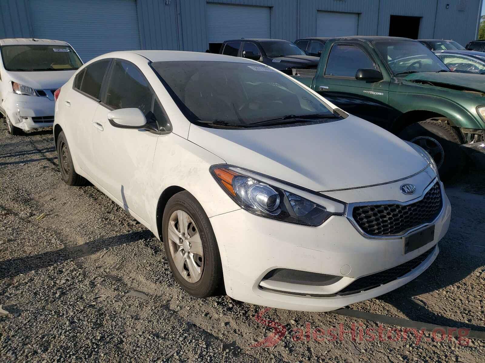 KNAFK4A6XG5591236 2016 KIA FORTE