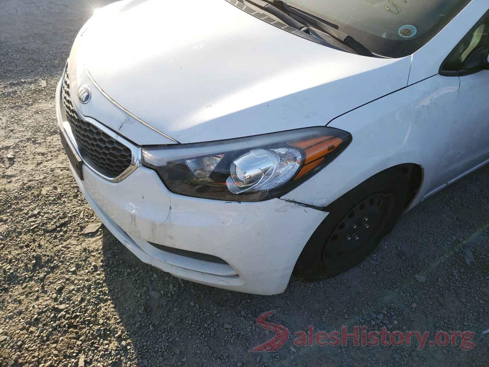 KNAFK4A6XG5591236 2016 KIA FORTE