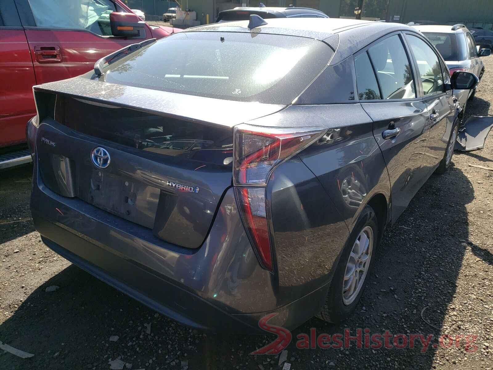 JTDKARFU1G3026071 2016 TOYOTA PRIUS