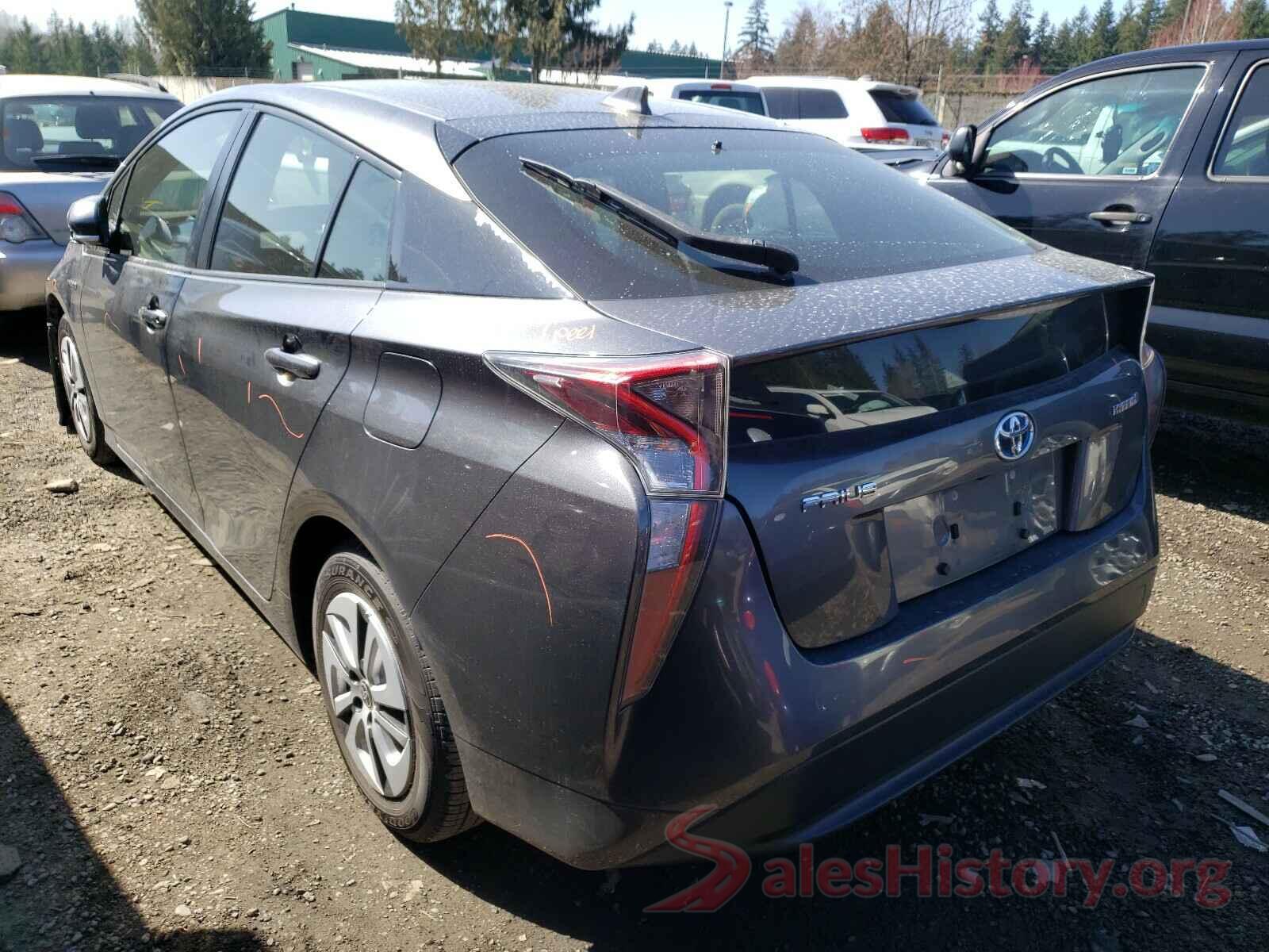 JTDKARFU1G3026071 2016 TOYOTA PRIUS