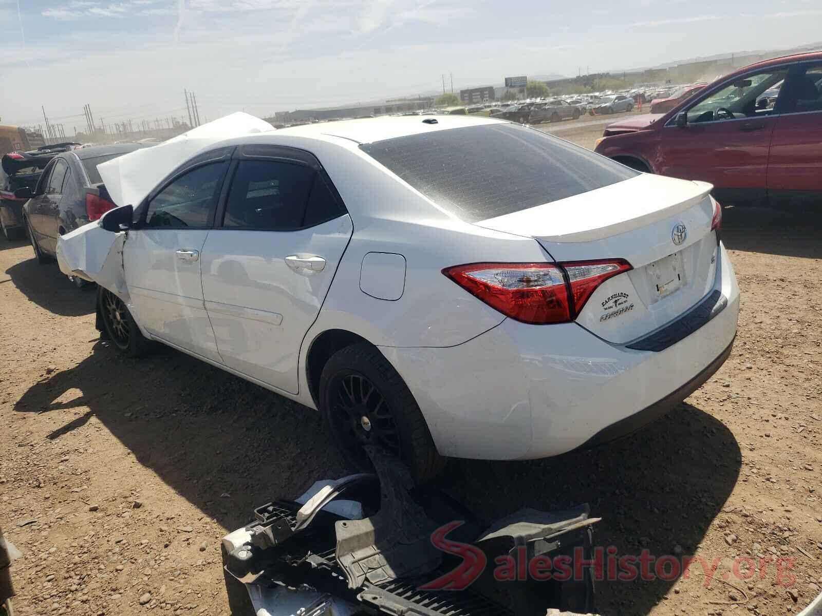 5YFBURHE4GP399268 2016 TOYOTA COROLLA