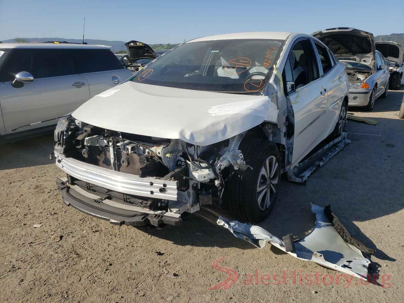 JTDKARFP7H3019105 2017 TOYOTA PRIUS